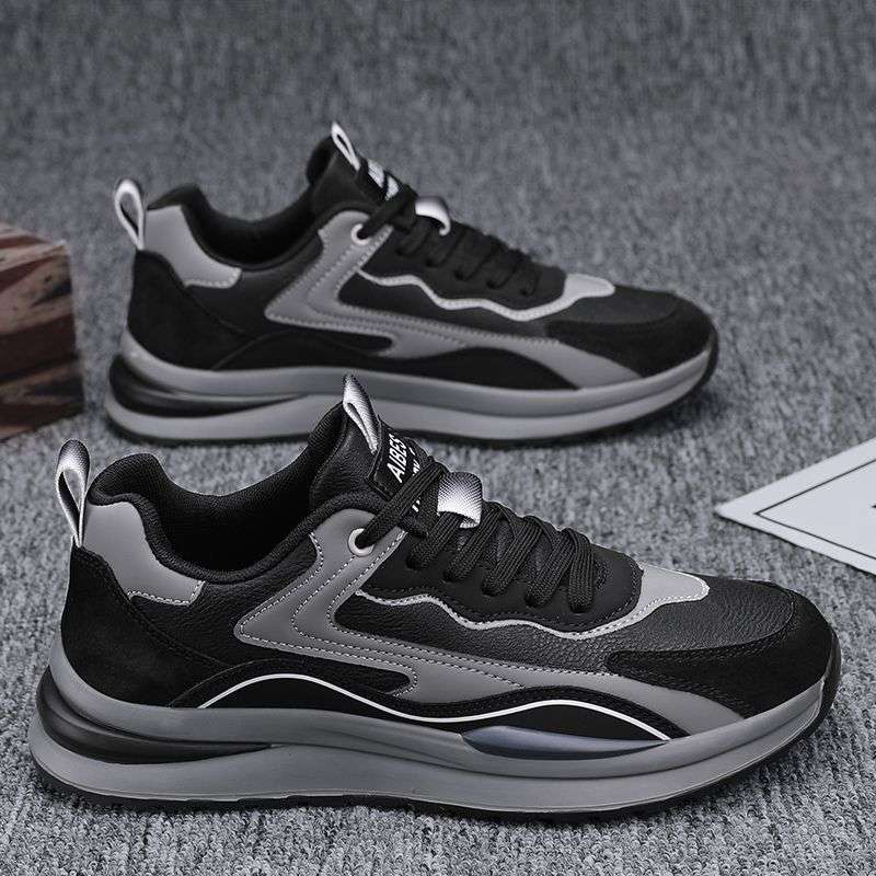 Men's Shoes Summer 2025 New Sports and Leisure Shoes Men's Trend Versatile Board Shoes Forrest Gump Running Dad Shoes Men's