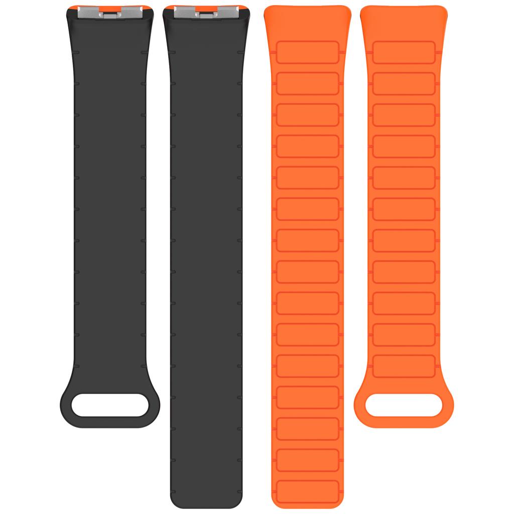 Silicone Watch Band for Huawei Band 10 NFC/10/9 NFC/9/8 NFC/8 Replacement Magnetic Wrist Strap