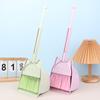 1 Set Cartoon Flexible Bristles Kids Pretend Play Toddlers Indoor Outdoor Floor Sweeping Tool Kit Mini Children Broom Dustpan