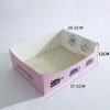 23-Pack Foldable Disposable Cat Litter Box for Travel - Extra Thick Paper Design