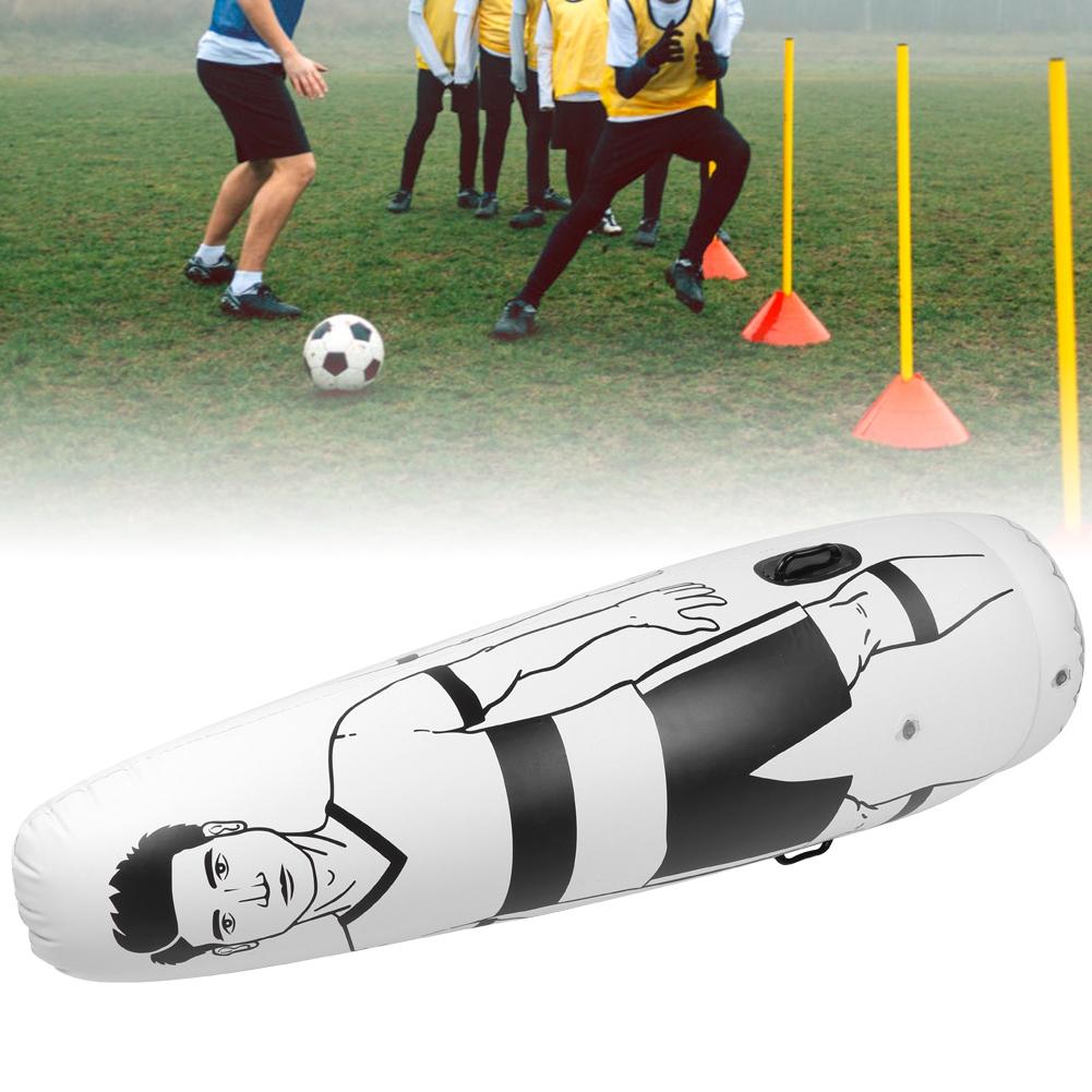 Inflatable Football Training Portable Soccer Kick Defender Wall for Football Practice EquipmentSingle Person Wall