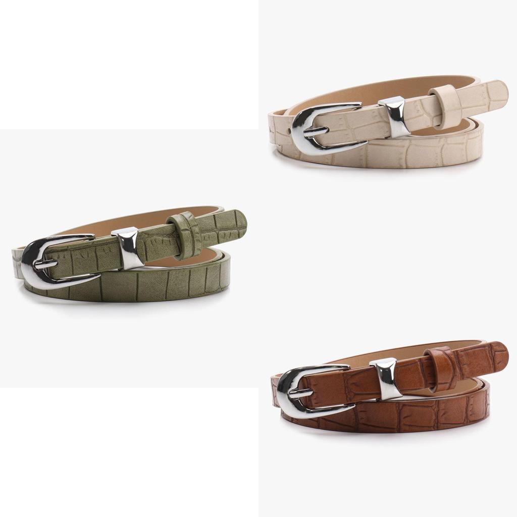 Highend Pu Leather Waist Belt With Textured Finish For Chic Office And Daywear
