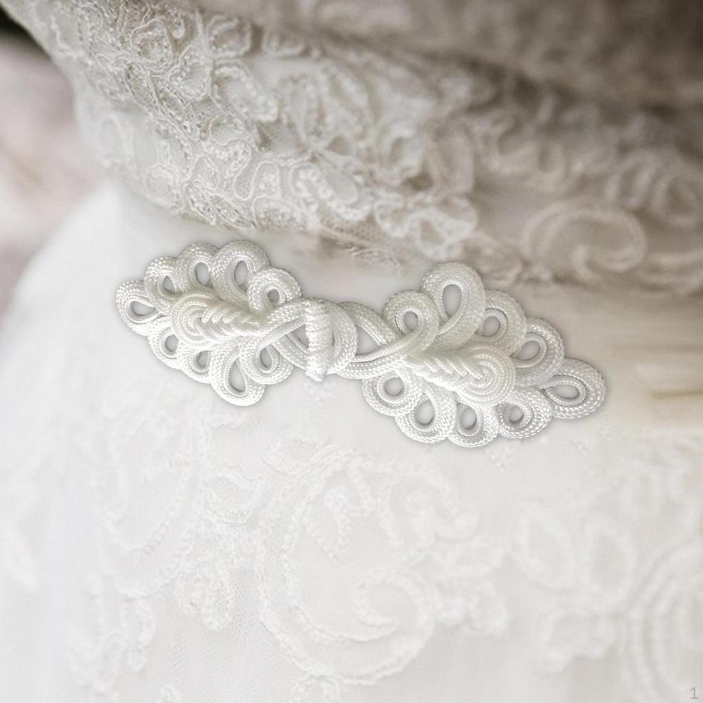 1 пара китайских узлов, пуговицы-лягушки, застежки, швейные застежки для свитера, плаща, пальто, шарфа, кардигана