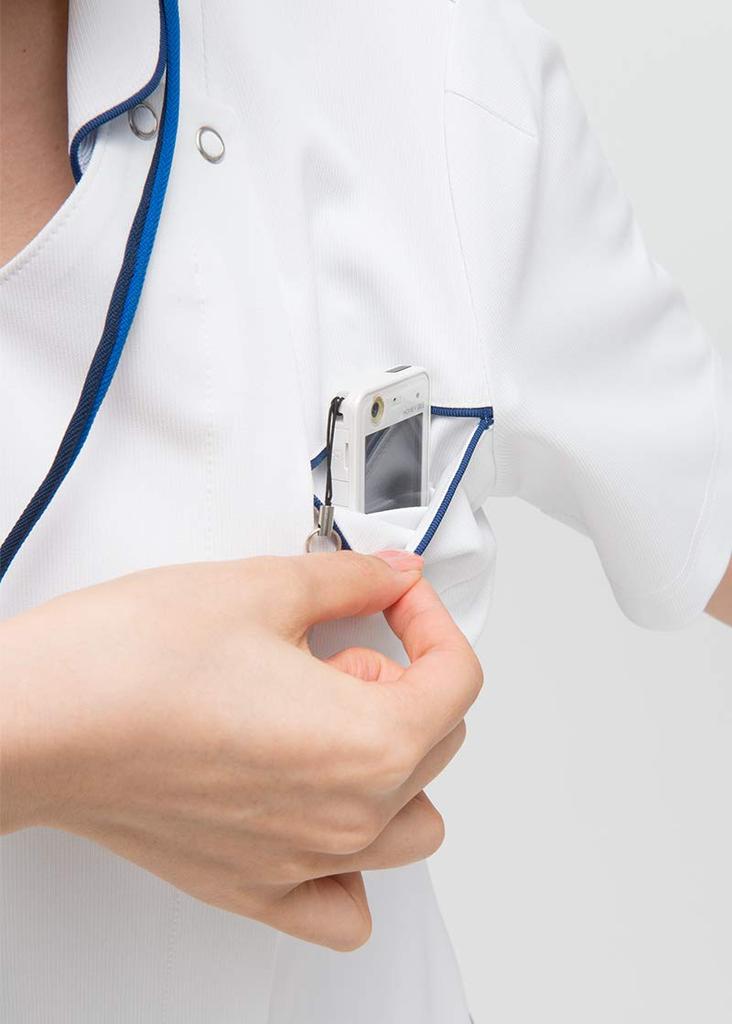 Medical Uniform Nagaileben Hybrid Tunic T Turquoise Women's LX-4072(L)