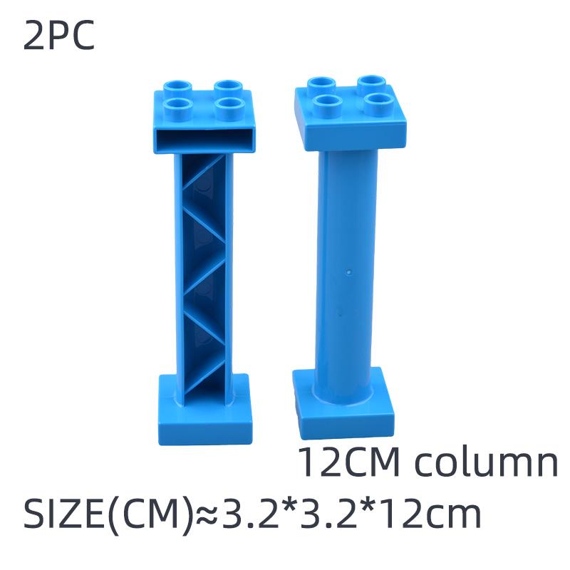 Большие Строительные Блоки Дом Аксессуары Части Крыша Окно Стена Строительство Собирать Кирпичи Образовательные Игрушки Для Детей Подарок