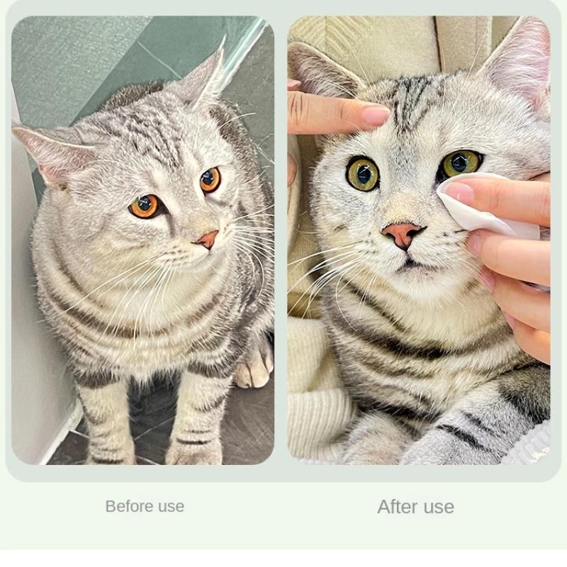 Влажные салфетки для удаления пятен от слез Уход за домашними животными Чистящие средства для удаления зубного камня Чистые средства для собак и кошек Средства для здоровой гигиены