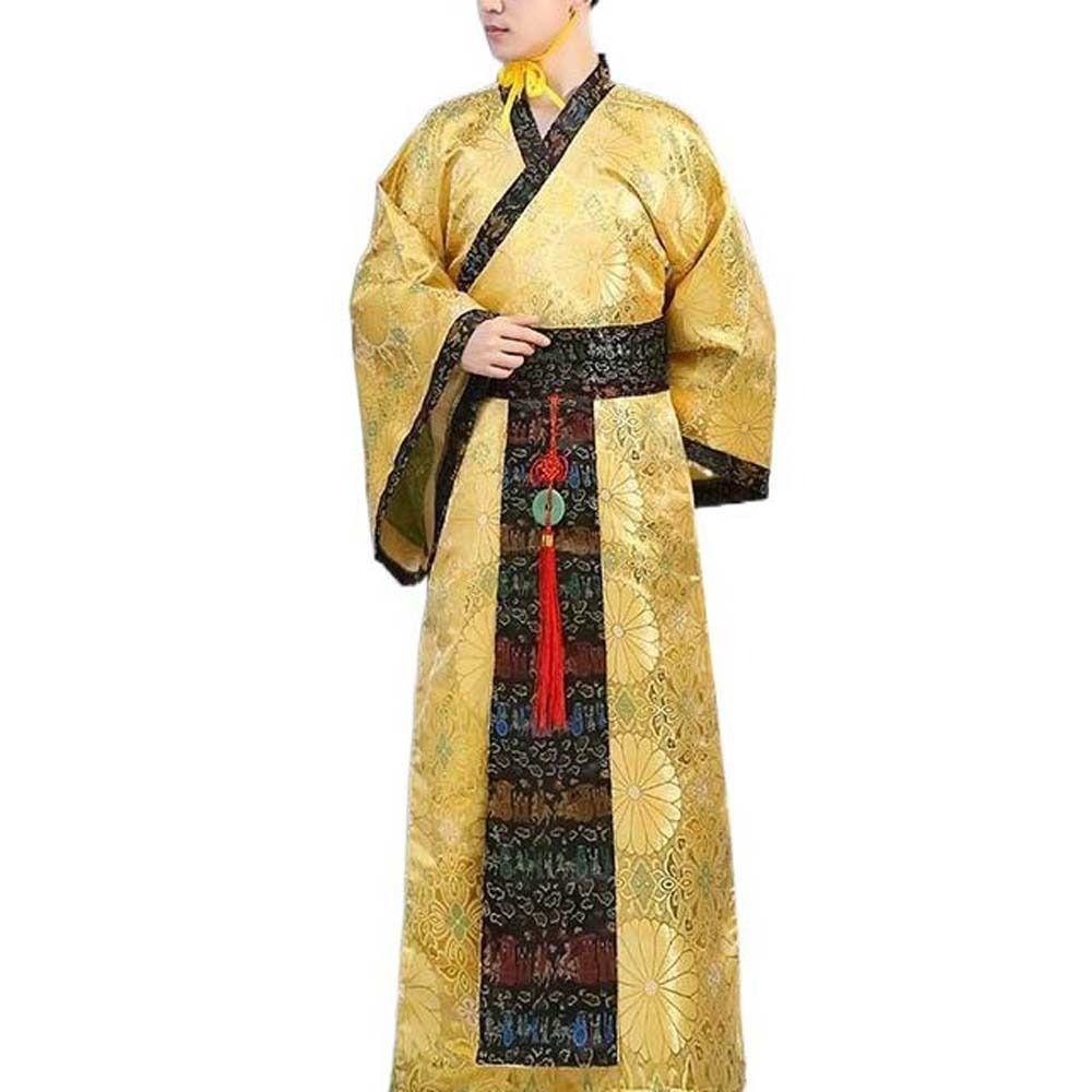 Сценические костюмы китайские мужские ханьфу китайский император король сценическая одежда мужчины старинный костюм для вечеринки