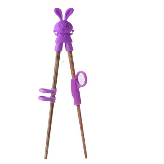 Eat Training Chopsticks Baby Learning Tableware Children Chopsticks Trainer Chinese Chopstick Kitchen Supplies Cartoon Children