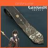 Уникальный галстук Genshin Impact, подходящий для всех полов и возрастов