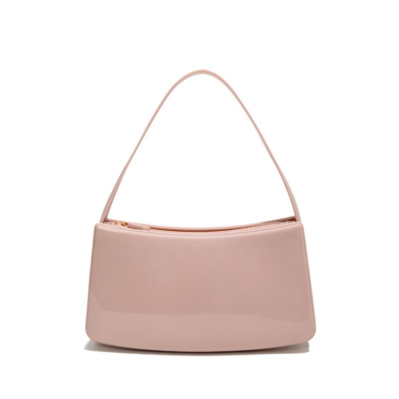 Летняя новая модная сумка-тоут подмышку, сумка-багет женская, яркого цвета, универсальная трендовая сумочка