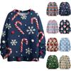 Christmas Sweatshirts For Women Knit Sweater Cute Shirt Fall Crewneck Pullover Tops