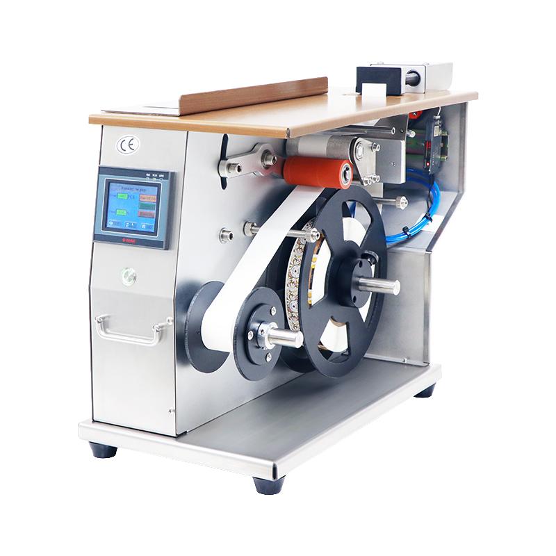 ZONESUN ZS-TB90 Automatic Tamper Evident Labeling Machine Corner Wrap Box Case Tamper Proof Seal Label Sticker Applicator Carton