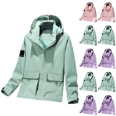 Женские модные и удобные уличные ветрозащитные куртки