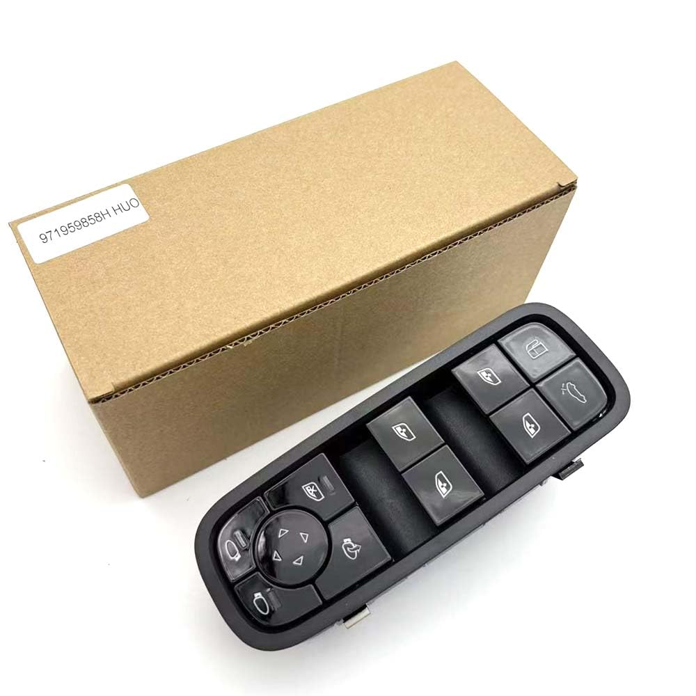 OE 971 959 858 H, 971959858H, 971959858H HUO Master Power Window Switch For Porsche Cayenne 2019-2022, Panamera 2018-2020