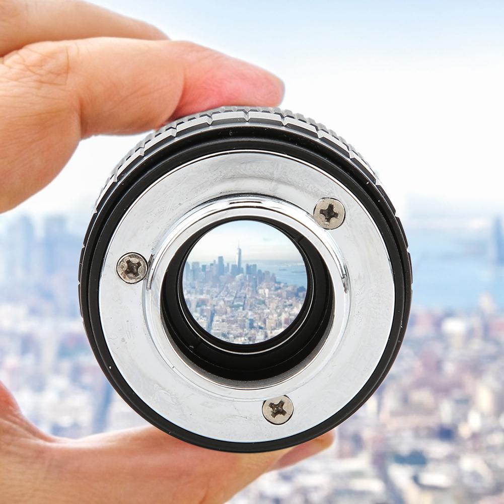 50мм F1.4 Объектив C Mount, используемый с адаптером для Беззеркальной камеры