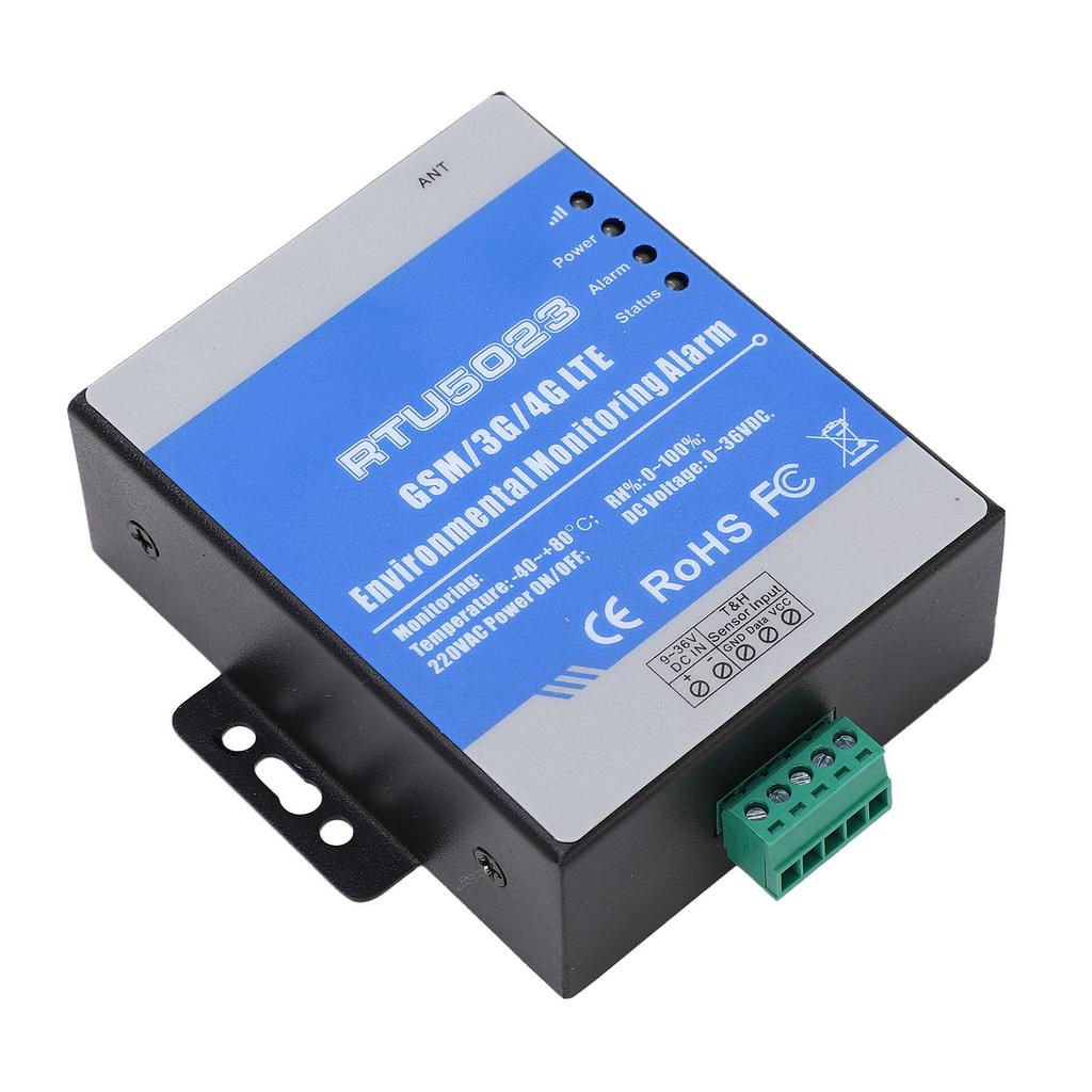 Environmental Monitoring Alarm GMS 3G 4G LTE Temperature Humidity Power Off Alarm with Sensor