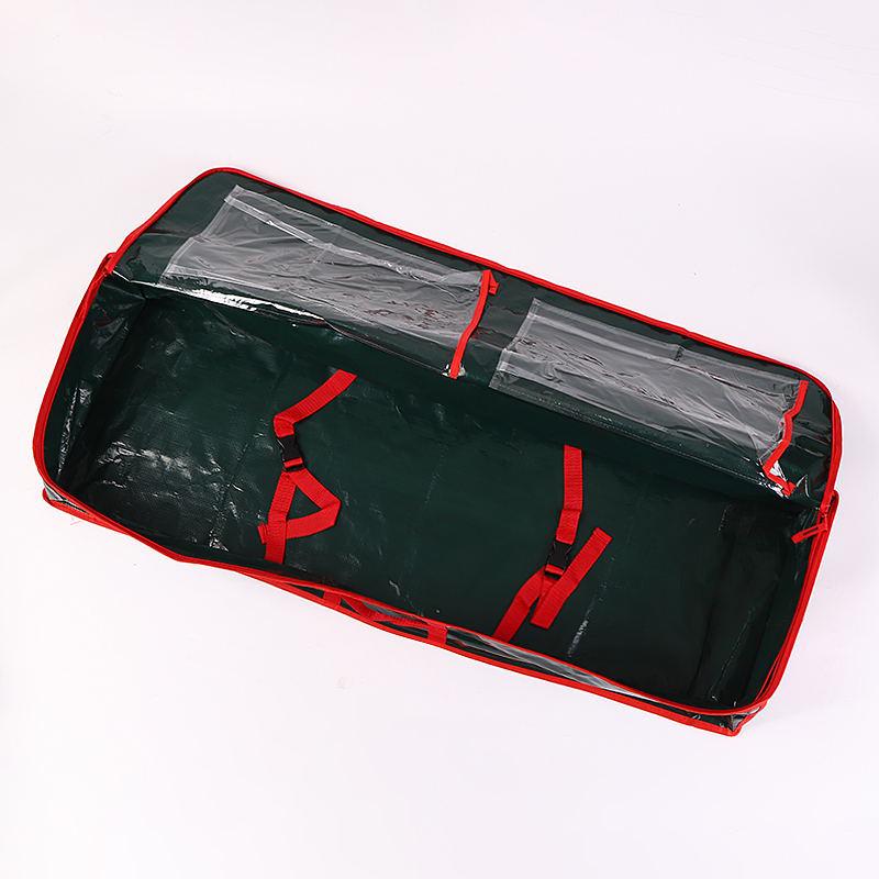 Трансграничная сумка для хранения рождественских украшений - Подкроватная сумка из ПЭ тканого картона для рулонной бумаги