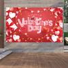 Тема Святого Валентина С Днем Святого Валентина Реквизит для фотографий Полиэстер Ткань Баннер