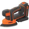 Cordless Detail Sander - BLACK+DECKER - BDCDS18N-XJ - 18V - 6 Abrasives - Battery Not Included