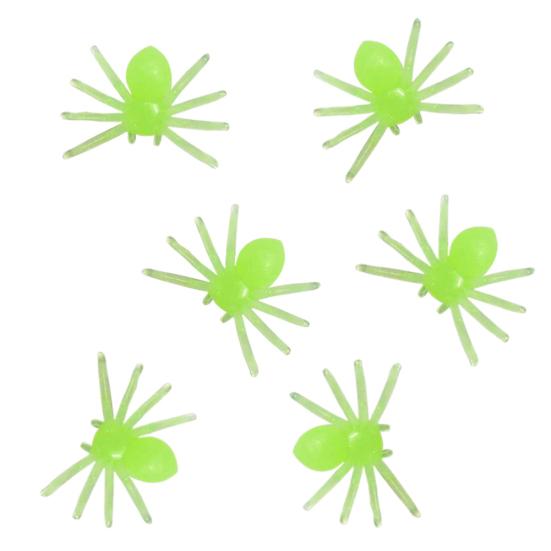 30Pcs/Set Пластиковые Реалистичные Мини-Паук Игрушка Хэллоуин Опора Украшения