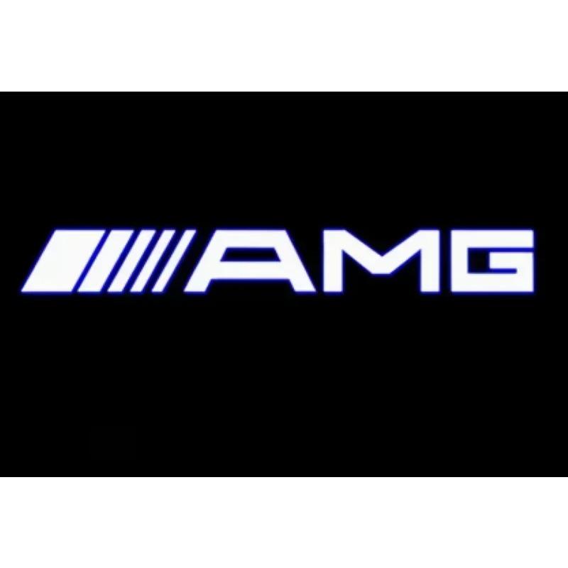 2-4 шт. Светодиодная подсветка приветствия двери, лазерная подсветка для Mercedes Benz X164 W215 W164 R GL ML M Class 4MATIC ML300 ML500 R300 R320