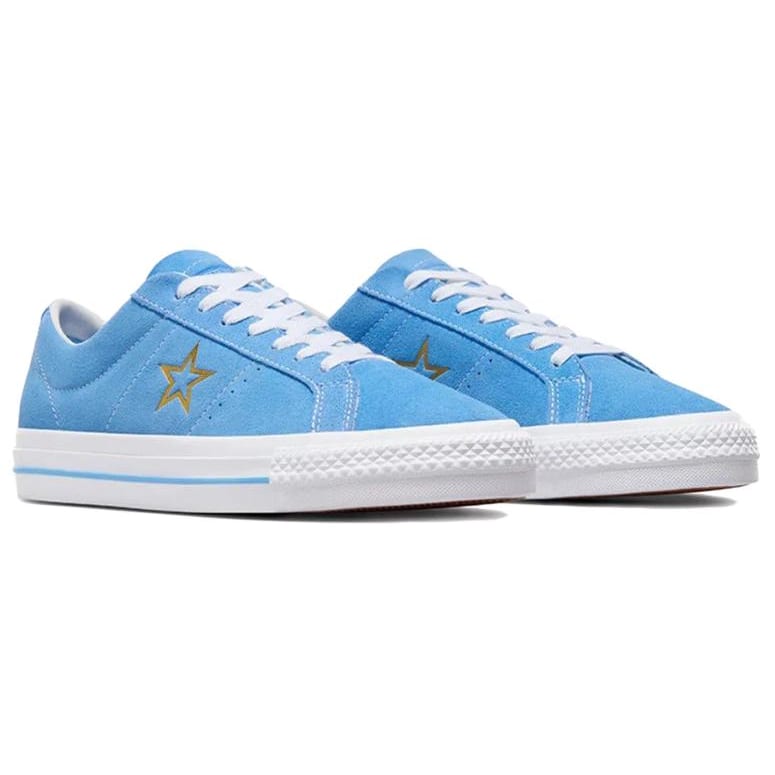 Converse Pro One Star 'Светло-синий Золотой' A06647C