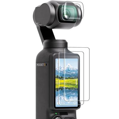 Для DJI Osmo Pocket 3, аксессуары из закаленного стекла DJI Pocket 3 OP3, твердость 9H, сенсорный, полная защита экрана