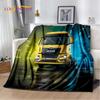 HD Man Truck Lorry 3D Печать Мягкие фланелевые одеяла, Плед Удобное одеяло для пикника Кровати Диваны Дома Спальня Подарки