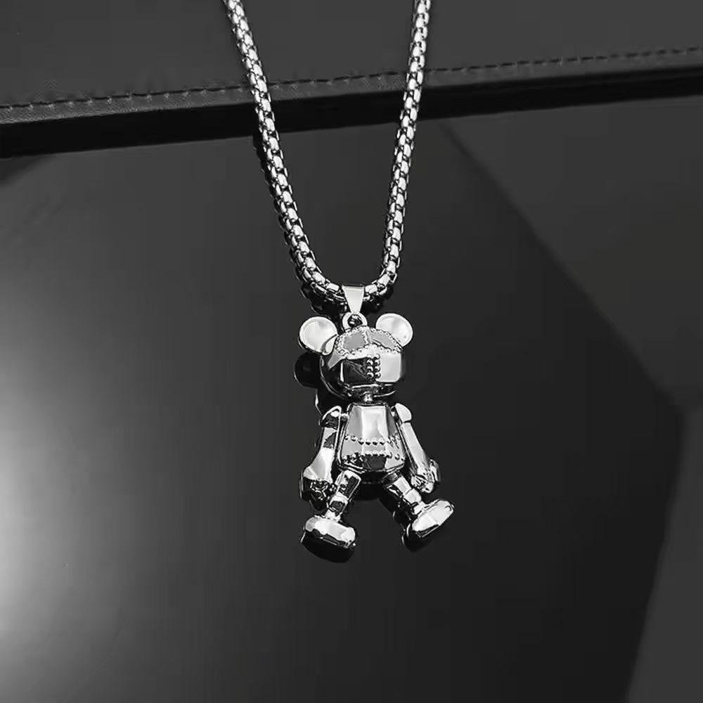 Men's Trendy Letter Necklace: Versatile Light Luxury Cuban Chain Choker