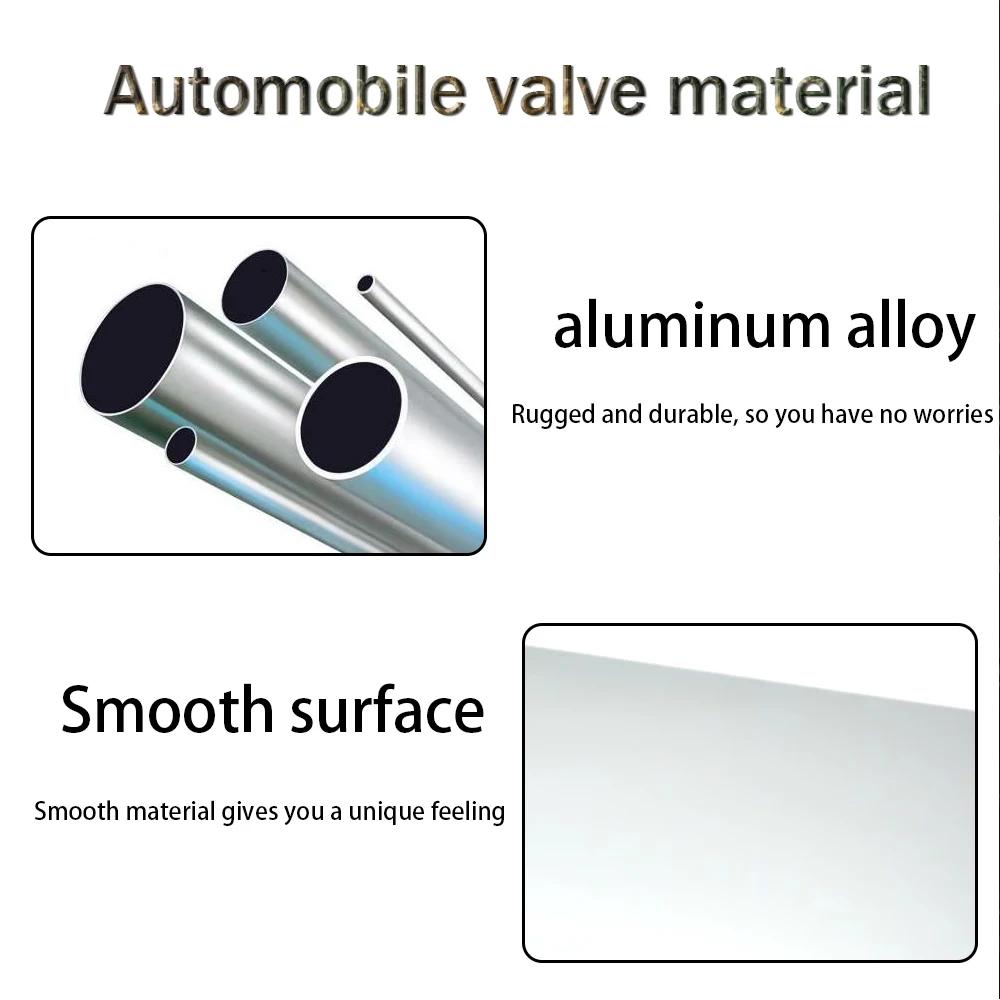 Car Stickers For Alfa Romeo 4PCS aluminium Car Badge Wheel Tire Air Valve Caps Stem Cover For Alfa Romeo Sportiva Stelvio Giuli