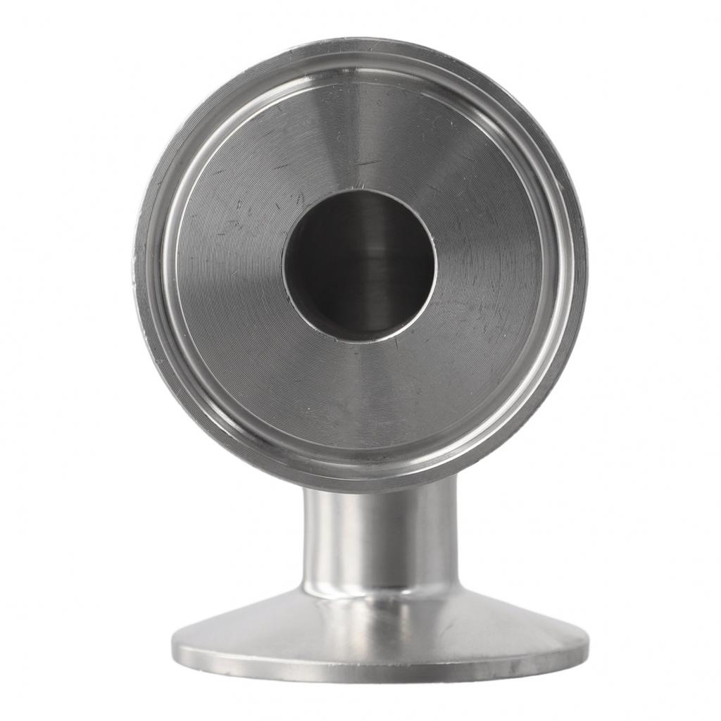 Совместимый с Tri Clamp санитарный угловой фитинг с соединением под прямым углом