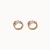 J.Lauren 11G0125 14K Gold Basic Ring Earrings