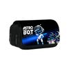 Двухслойная пенал Astro Bot из нейлонового материала для детей и студентов
