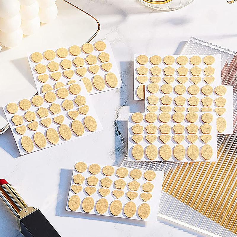 24 шт. Пластыри для поддержки сережек Подушечки для сережек Подъемники из пеноматериала Подушечки для поддержки мочки уха Задние части для обвислых ушей Тяжелые подушечки