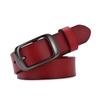 Women's Strap Casual All-match Women Brief Genuine Leather Belt Women Strap Pure Color Belts Top Quality Jeans Belt