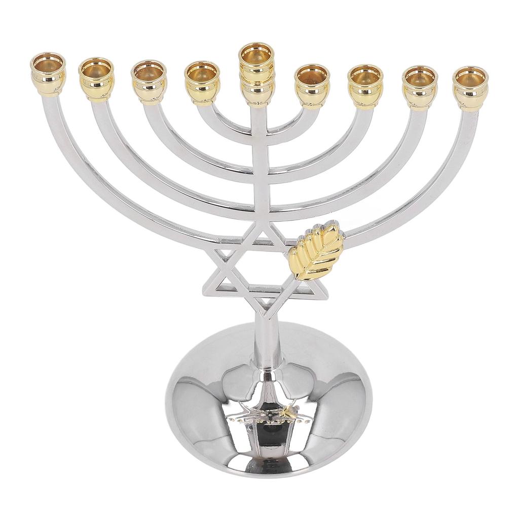 9 Arm Candle Holder Rust Prevention Exquisite Simple Metal Candle Holder for Home Decoration