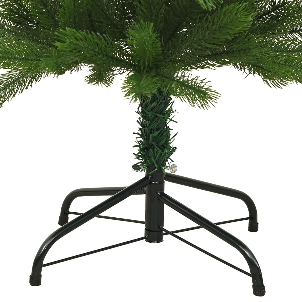 Artificial Christmas Tree with Stand Slim Design 210 cm PE