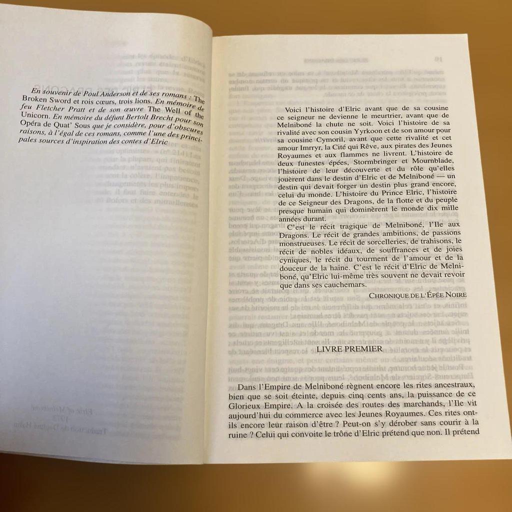[Б/У] Французская версия серии "Элрик" Майкла Муркока