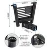 For Universal SUV Jeep Truck 2 Inch Receiver Hitch Mount Extended Flag Pole Holder Tow Rear Bracket Accessory Off Road ATV UTV