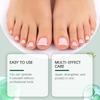 Ногти на ногах Экстра Сила 32 штуки Ночные наклейки для ногтей на ногах для укрепления ногтей и уменьшения ломкости
