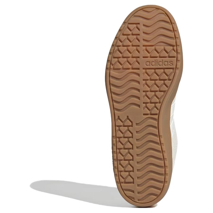 Adidas VL Court Bold Алюминиевый сердечник Белые с резиновой подошвой Женские кроссовки JQ5633