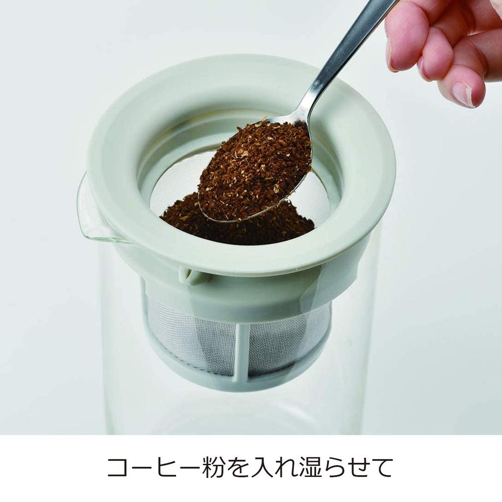 Hario Water Dripper Drop 600ml Pale Gray WDD-5-PGR