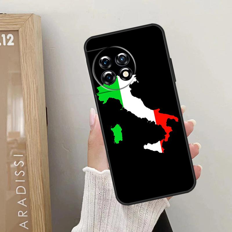 Чехол с флагом Италии для OnePlus Nord CE 4 3 2 Lite 2T N10 N20 N30 OnePlus 12 11 9 10 Pro 8T 10T 12R Cover