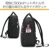 MART Backpack A4 Double-Sided Water-Resistant Lightweight 10 Pockets PC Storage Carry-On