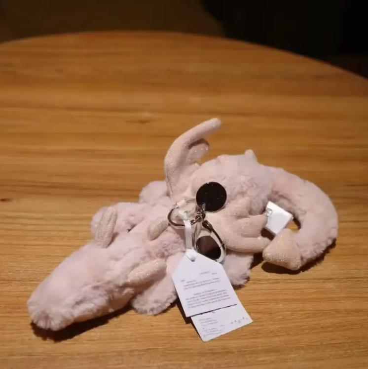 New JC label cute girl bag charm plush toy keychain Kawaii plush toy perfect as a birthday or Christmas gift get