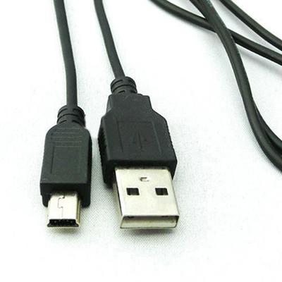 1 шт., высокоскоростной USB2.0 к мини-USB-кабелю для передачи данных, 5-контактный разъем для камеры MP3, MP4