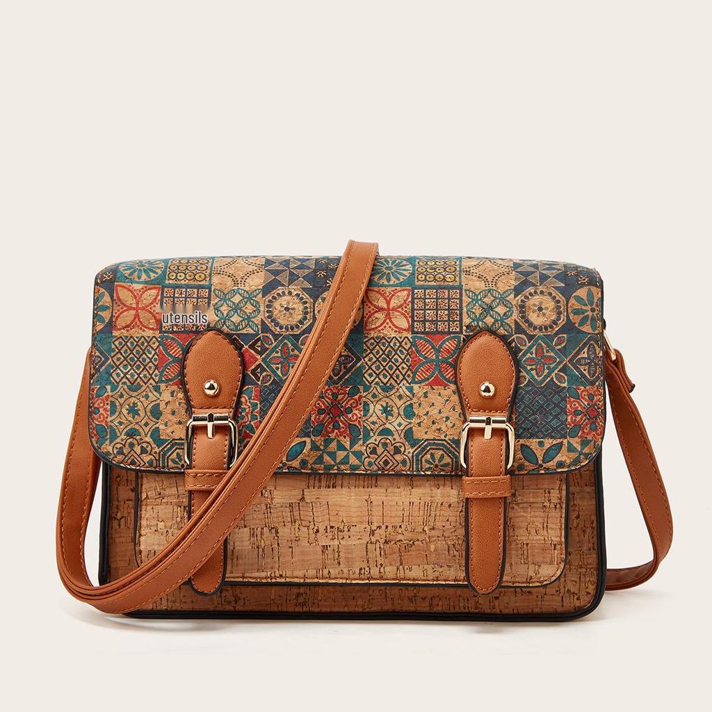 2025 Women's Vintage Ethnic Style Large Capacity Crossbody and Shoulder Bag
