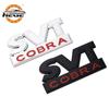 1 шт. 3D металлическая наклейка с логотипом SVT COBRA для F/ord M/ustang S/helby R/aptor F/ocus кузова автомобиля, хвостовая эмблема, значок, наклейка на крыло, наклейки