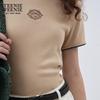 Teenie Weenie Футболка с вышивкой медведя, короткий рукав