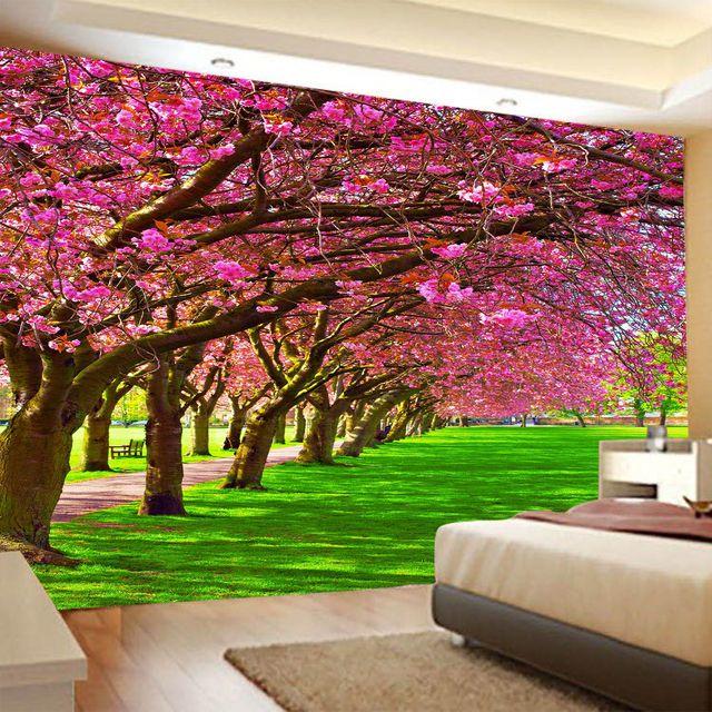 Пейзаж Лесная серия гобелен для украшения стены настенная ткань для дома, спальни, прикроватная фоновая ткань, художественная настенная ткань, живопись